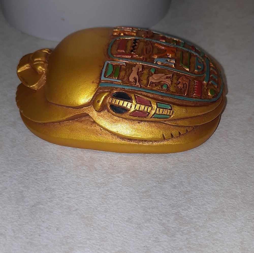 Egyptian scarab : Egyptian Museum, Cairo. New King